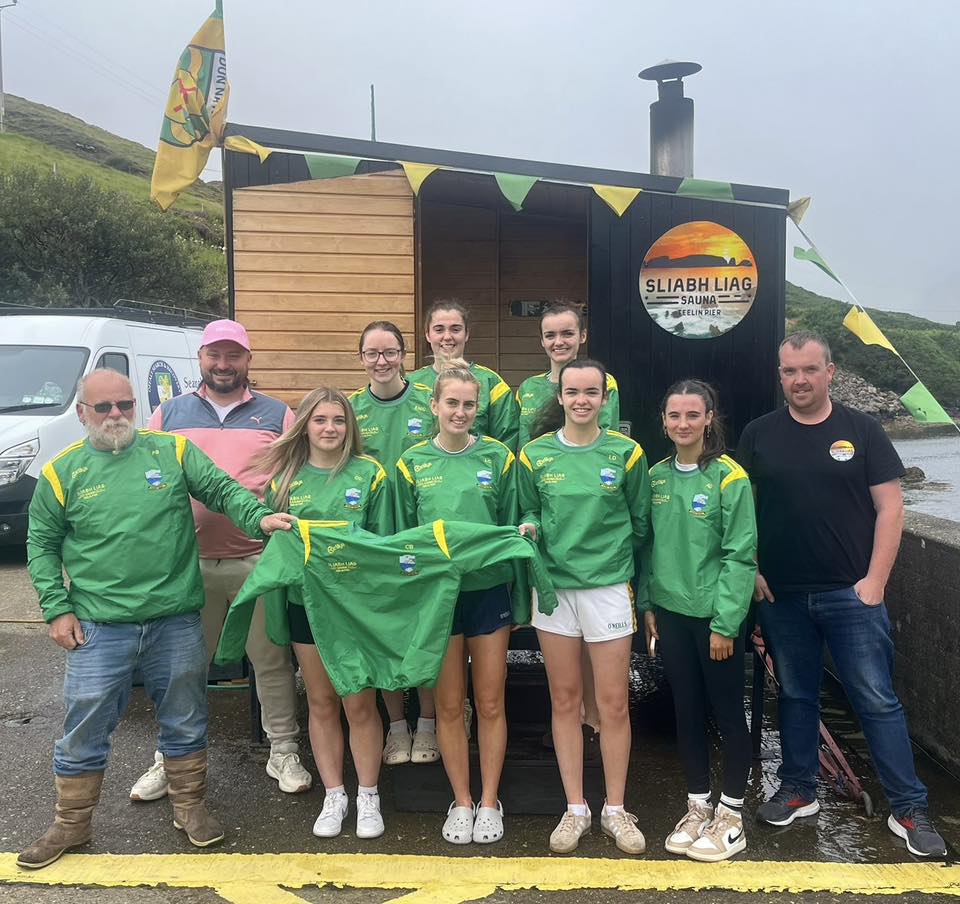 Supporting Local Sport: Proud Sponsors of the CLG Naomh Columba Senior Ladies Training Tops