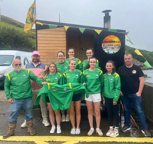 Supporting Local Sport: Proud Sponsors of the CLG Naomh Columba Senior Ladies Training Tops